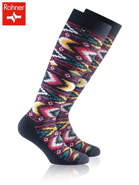NATIVE chaussettes de ski Rohner - 010 marine
