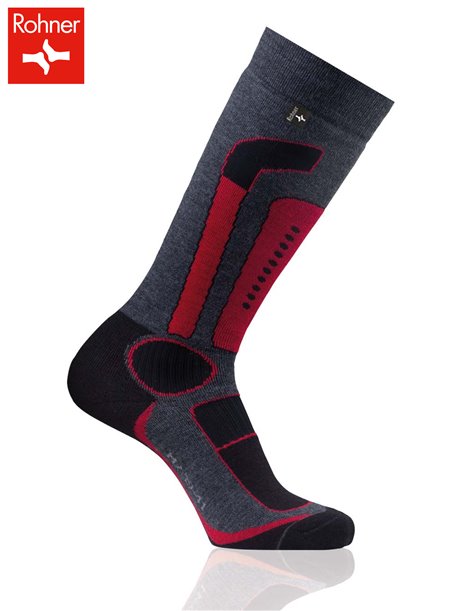 BOARDER-X chaussette Rohner - 421 cerise