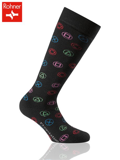 PLAYSTATION chaussettes de Rohner - 009 noir