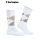 KING chaussettes pour hommes de Burlington - 2003 blanc
