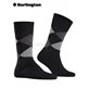 KING chaussettes pour hommes de Burlington - 3011 black flames
