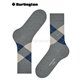 KING chaussette pour homme de Burlington - 3393 light grey mel.
