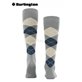 KING chaussettes hautes de Burlington - 3393 light grey mel.