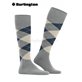 KING chaussette mi-bas pour homme Burlington - 3393 light grey mel.