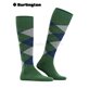 KING chaussette mi-bas pour homme Burlington - 7502 eucalyptus