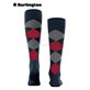 KING chaussettes hautes de Burlington - 6120 marine