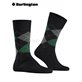 KING chaussettes pour hommes de Burlington - 3004 noir