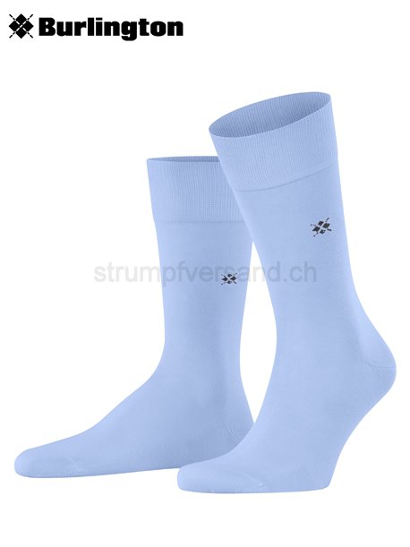 DUBLIN chaussettes de Burlington - 6257 lightblue