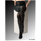 FLORAL CITYNIGHT collant mode de Kunert - 050 noir