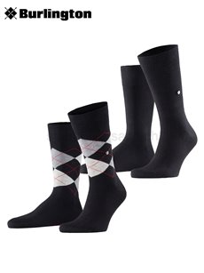 Everyday Argyle Mix (2 paires)