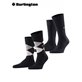 EVERYDAY ARGYLE MIX chaussettes de Burlington - 3000 noir