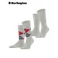 EVERYDAY ARGYLE MIX chaussettes de Burlington - 3223 light heather