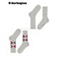 EVERYDAY ARGYLE MIX chaussette pour homme de Burlington - 3223 light heather