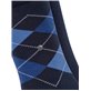 EVERYDAY ARGYLE MIX chaussette de Burlington - 6121 marine