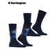 EVERYDAY ARGYLE MIX chaussettes pour hommes de Burlington - 6121 marine