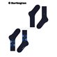 EVERYDAY ARGYLE MIX chaussette pour homme de Burlington - 6121 marine