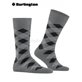 DANNY chaussettes pour hommes de Burlington - 3390 light grey mel.