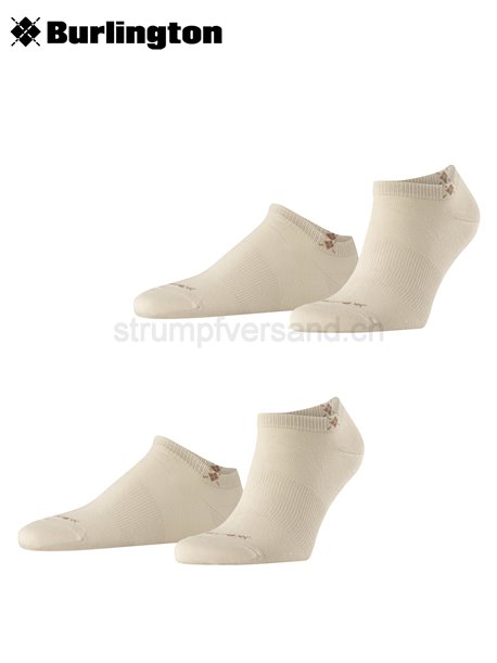 EVERYDAY chaussettes sneaker de Burlington - 4024 sandstone