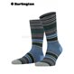 STRIPE chaussettes de Burlington - 3000 noir