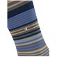 STRIPE chaussettes Burlington - 3070 dark grey mel.