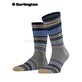 STRIPE chaussettes de Burlington - 3070 dark grey mel.