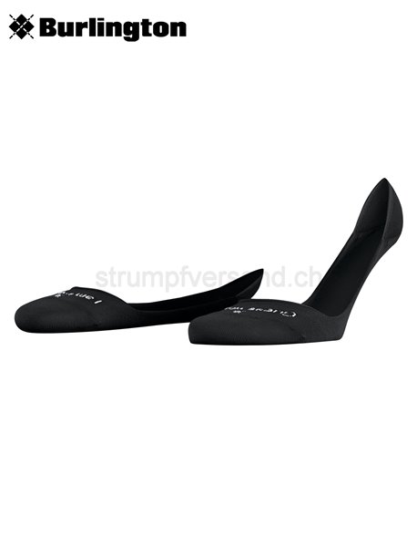 CARRINGTON chaussette courte de Burlington - 3000 noir