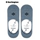 EVERYDAY protège-pieds de Burlington - 6660 light denim