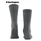 LEEDS chaussettes hommes de Burlington - 3070 dark grey mel.