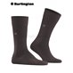 LEEDS chaussettes pour hommes de Burlington - 5166 brown mel.