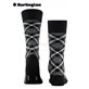 TARTAN chaussettes hommes de Burlington - 3000 noir