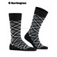 TARTAN chaussettes pour hommes de Burlington - 3000 noir