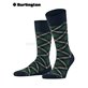 TARTAN chaussettes Burlington - 6121 marine