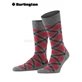 TARTAN chaussettes Burlington - 3975 carbon mel.
