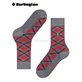 TARTAN chaussettes de Burlington - 3975 carbon mel.