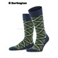 TARTAN chaussettes Burlington - 6120 marine