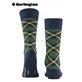 TARTAN chaussettes pour hommes de Burlington - 6120 marine