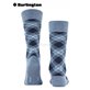TARTAN chaussettes pour hommes de Burlington - 6662 light jeans