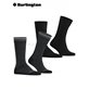 EVERYDAY STRIPE MIX chaussettes pour hommes de Burlington - 3000 noir