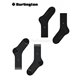 EVERYDAY STRIPE MIX chaussette pour homme de Burlington - 3000 noir