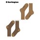 EVERYDAY STRIPE MIX chaussette pour homme de Burlington - 5152 brown sugar