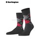 MANCHESTER chaussette de Burlington - 3096 anthracite mel.
