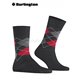 MANCHESTER chaussette pour homme de Burlington - 3096 anthracite mel.