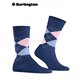 MANCHESTER chaussette pour homme de Burlington - 6583 night blue