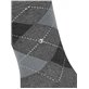 DUNDEE chaussettes hommes de Burlington - 3975 carbon mel.