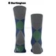 CLYDE chaussettes pour hommes de Burlington - 3975 carbon mel.
