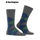 CLYDE chaussette pour homme de Burlington - 3975 carbon mel.