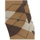 EVERYDAY ARGYLE chaussettes Burlington pour hommes - 5152 brown sugar