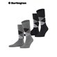 EVERYDAY ARGYLE chaussettes Burlington pour hommes - 3390 light grey mel.