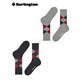 EVERYDAY ARGYLE chaussettes de Burlington - 3986 oil mel.