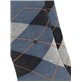 EVERYDAY ARGYLE chaussettes hommes de Burlington - 6797 denim mel.